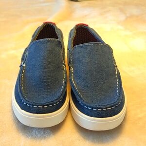 Boys Original Penguin Canvas Boat Shoes Size 3 NWT